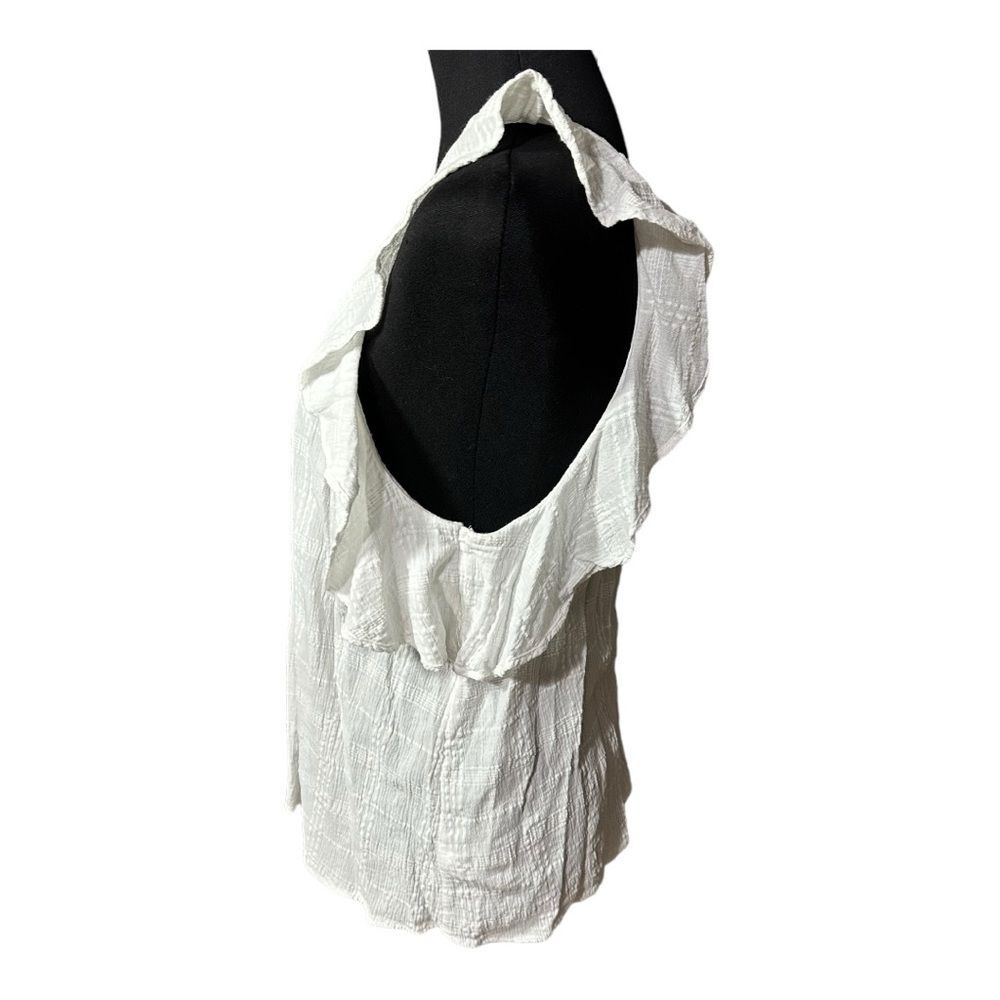 Universal Thread Women’s White Gauzy Sleeveless Top Sz XXL - Picture 4 of 6
